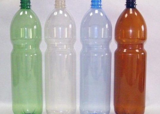 Бутылка для пластиковой емкости